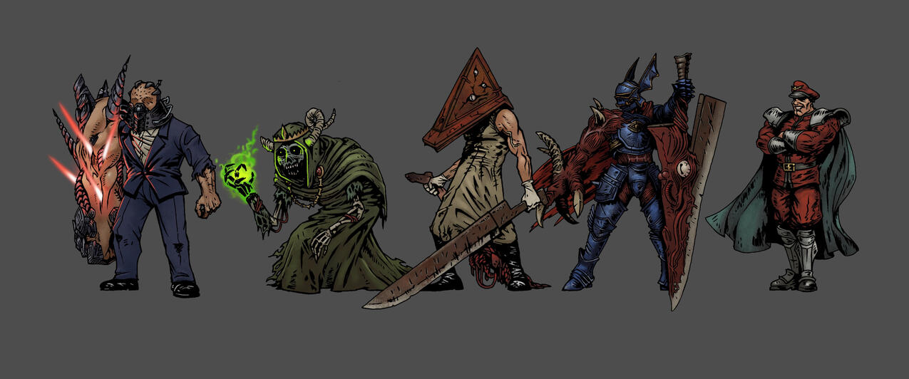 Darkest Dungeon mod enemy commissions